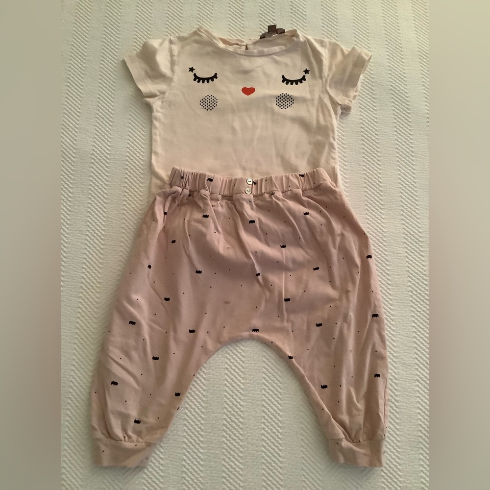T-shirt and pant set “Emile et Ida”